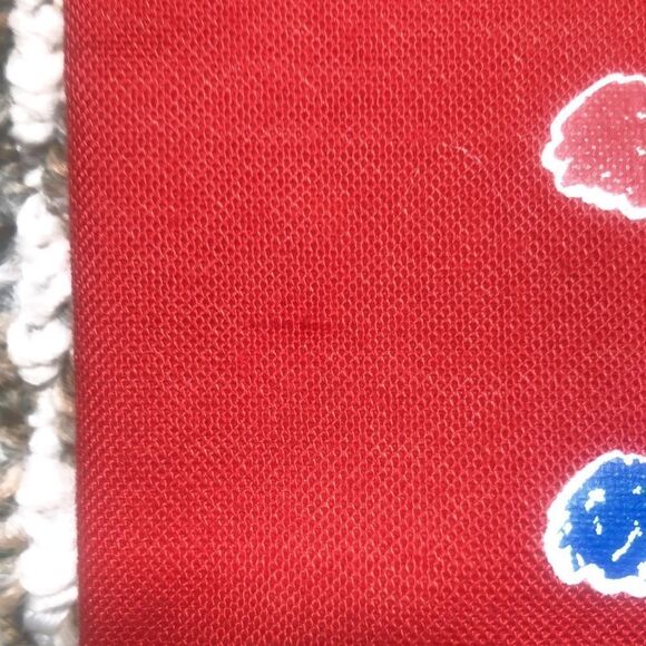 Vintage 1980’s Tiny Tote Red Blue Green - Picture 5 of 8